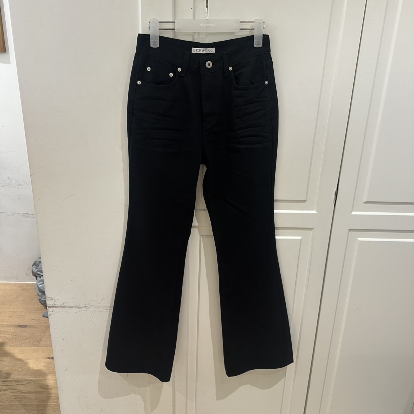 WE ARE/WELOVER東大門㊣實拍女裝新品真品25秋冬推薦牛仔褲SHOP_WE ARE牛仔褲圖色1