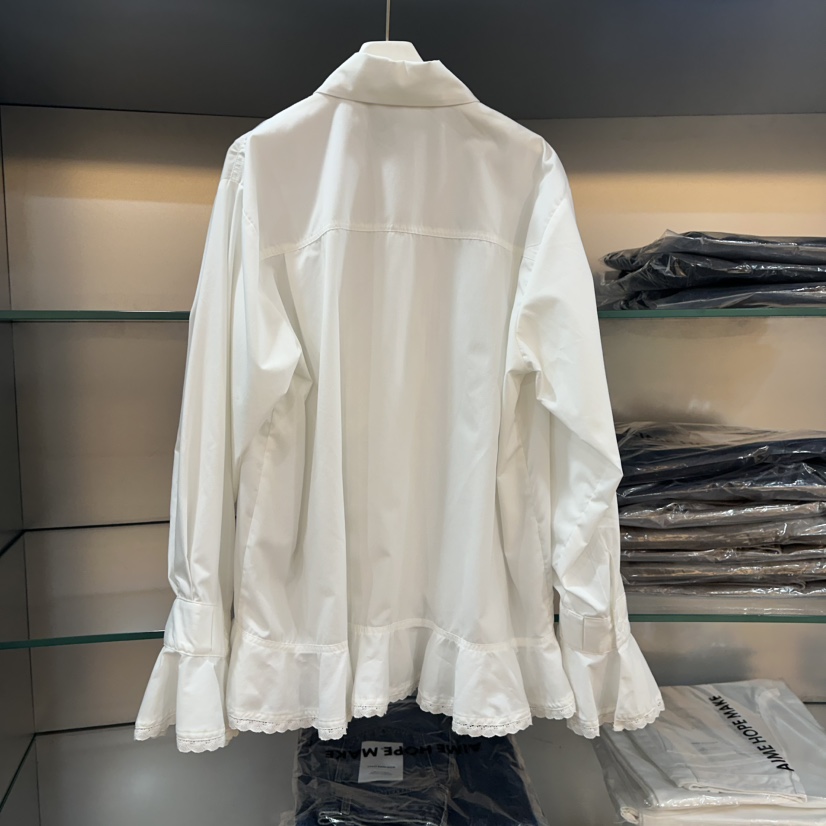 AIME HOPE MAKE東大門㊣直郵女裝新品推薦熱賣襯衫蕾絲衫AIME HOPE MAKE襯衫/蕾絲衫
