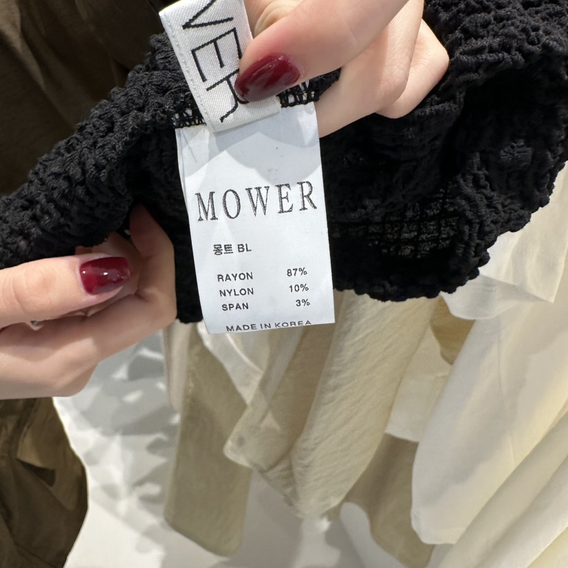 MOWER東大門㊣代購女裝新品人氣真品25秋冬職業熱賣休閑T恤MOWERT恤
