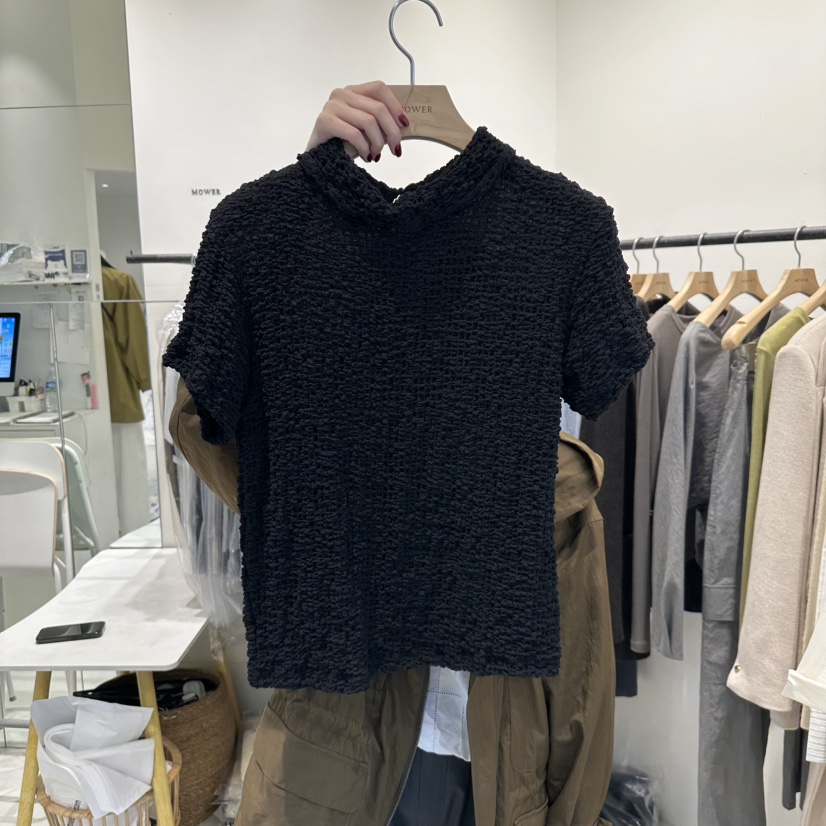 MOWER東大門㊣代購女裝新品人氣真品25秋冬職業熱賣休閑T恤MOWERT恤圖色2