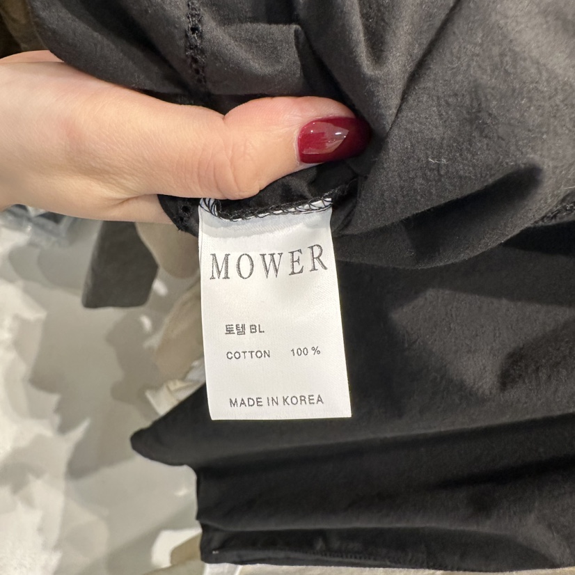 MOWER東大門㊣實拍女裝新款25秋冬推薦職業時尚熱賣襯衫蕾絲衫MOWER襯衫/蕾絲衫