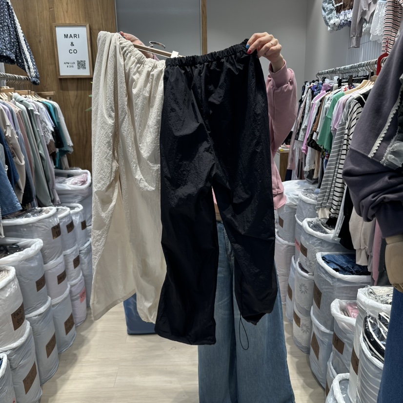 MARI CO韓國代購㊣女裝新品職業人氣推薦熱賣休閑時尚休閑褲MARI CO休閑褲