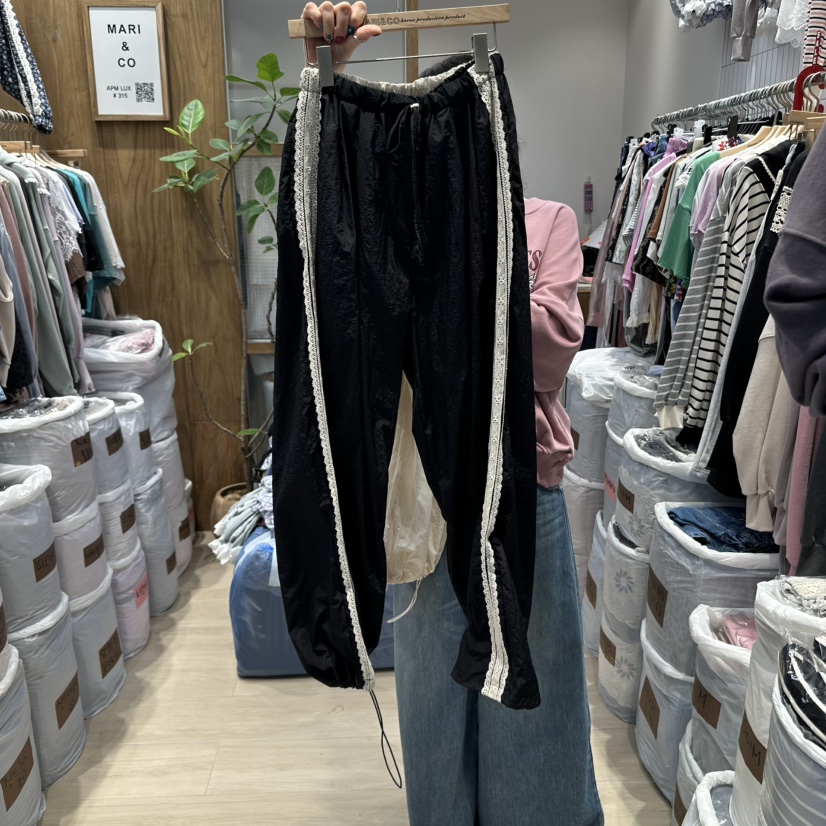 MARI CO韓國代購㊣女裝新品職業人氣推薦熱賣休閑時尚休閑褲MARI CO休閑褲圖色2