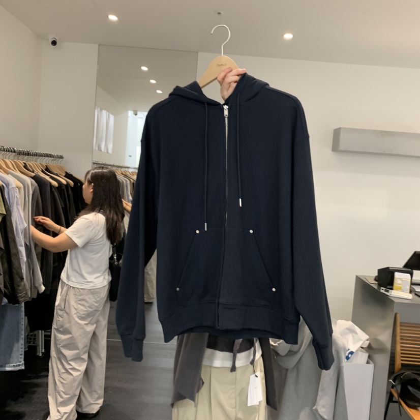 OBJECT韓國直郵㊣女士新品休閑時尚推薦真品25秋冬衛衣拉鏈OBJECT衛衣圖色3