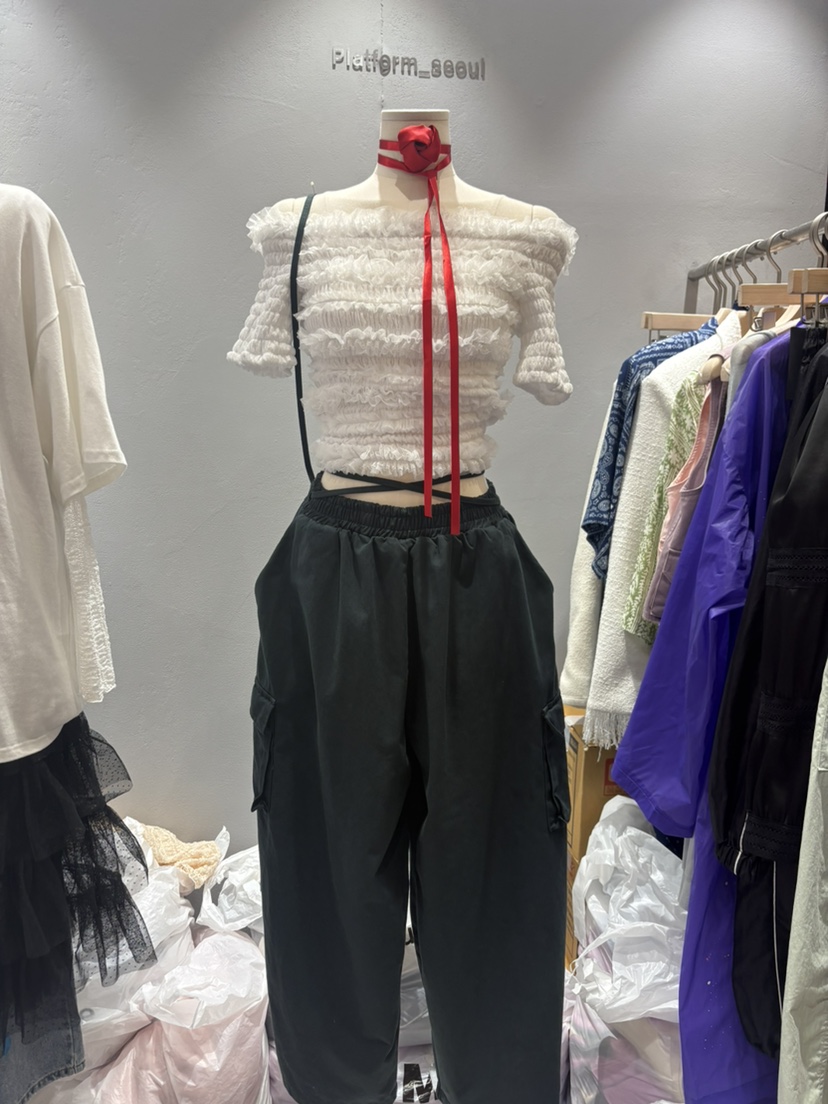PLATFORM-L東大門㊣實拍女裝新款休閑25秋冬熱賣真品休閑褲PLATFORM休閑褲