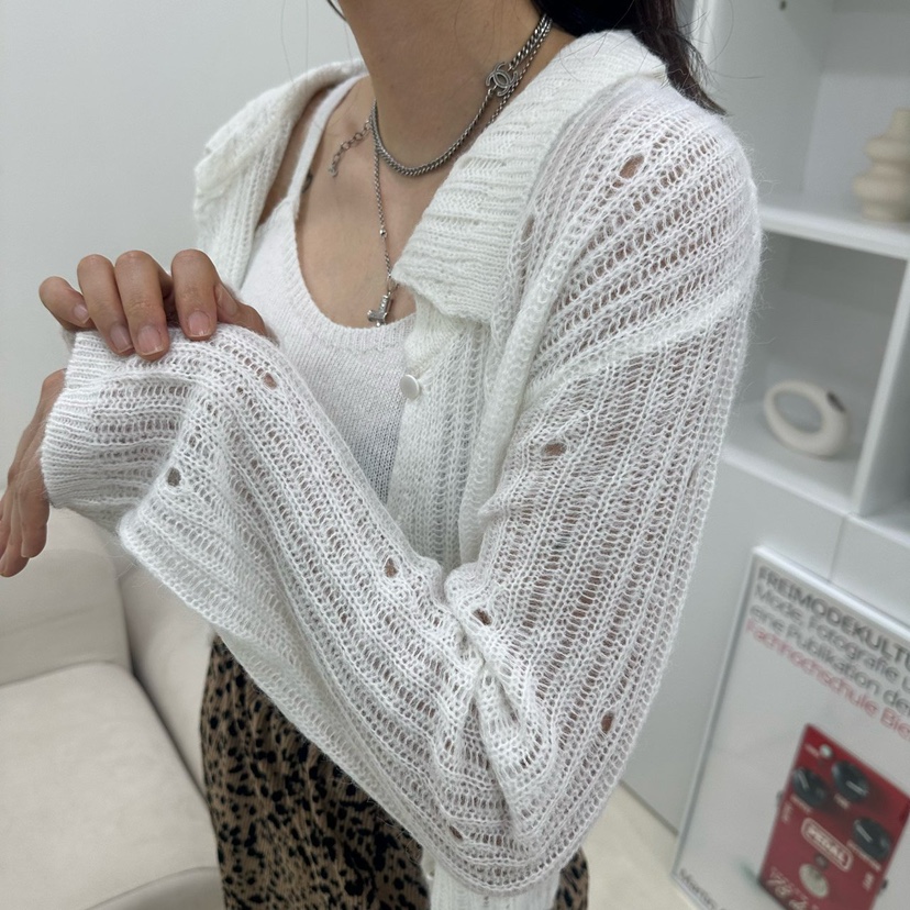 SOUIT韓國直郵㊣女裝新品休閑熱賣25秋冬推薦針織衫不含吊帶SOUIT by mabel-L針織衫