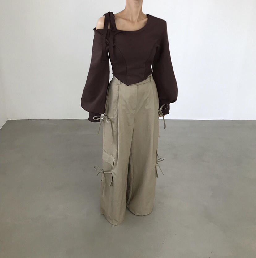 2TWO MOON韓國直郵㊣女士新品人氣職業25秋冬真品休閑休閑褲2TWO MOON休閑褲