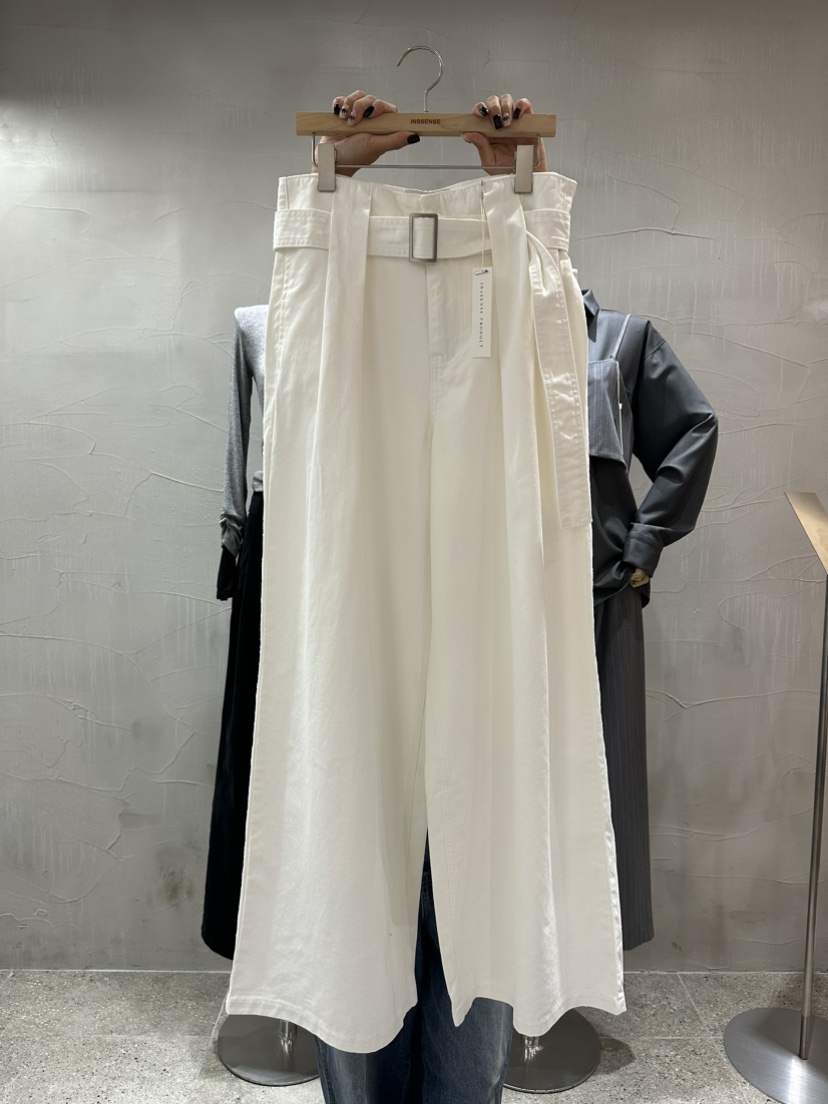 INSSENSE-A東大門㊣代購女裝新款時尚25秋冬人氣休閑褲含腰帶INSSENSE-A休閑褲圖色2