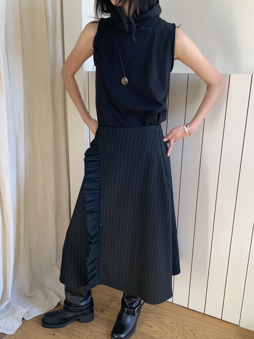 OURS東大門㊣代購女士新品25秋冬人氣推薦休閑半身裙中短裙OURS半身裙/中短裙