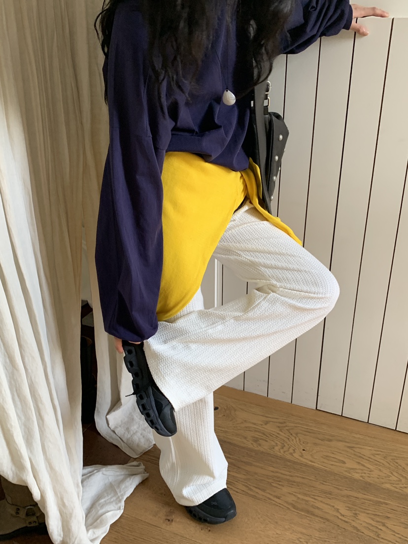 OURS韓國代購㊣女士新款真品推薦熱賣人氣25秋冬休閑休閑褲OURS休閑褲