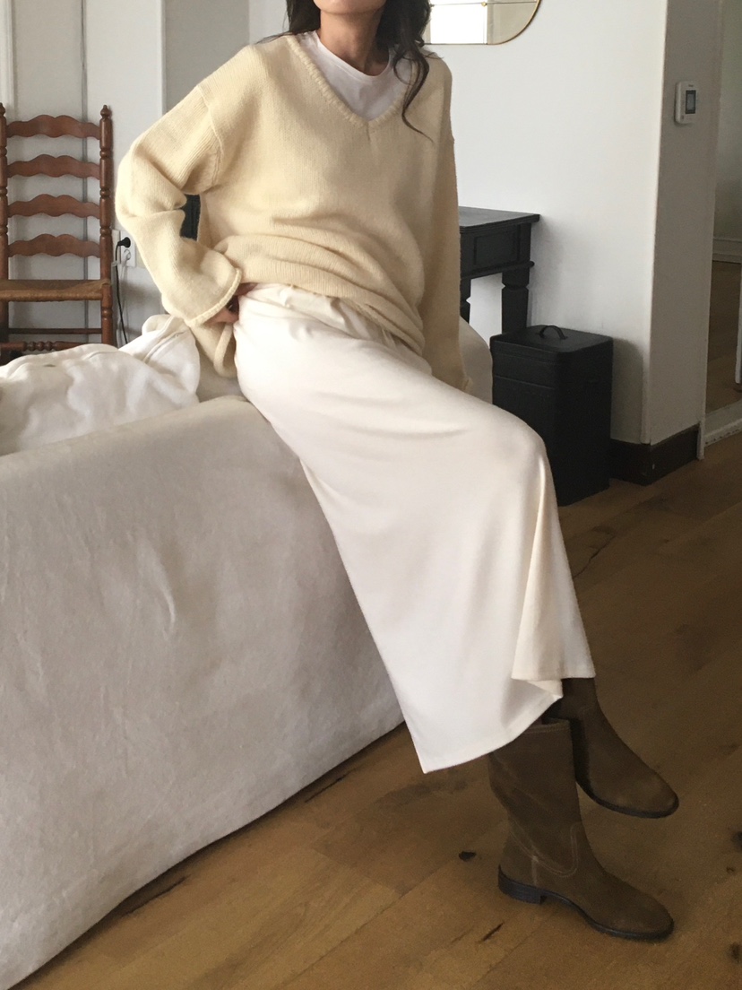 BLEECKER韓國代購㊣女裝新款真品熱賣時尚25秋冬休閑推薦長裙BLEECKER長裙