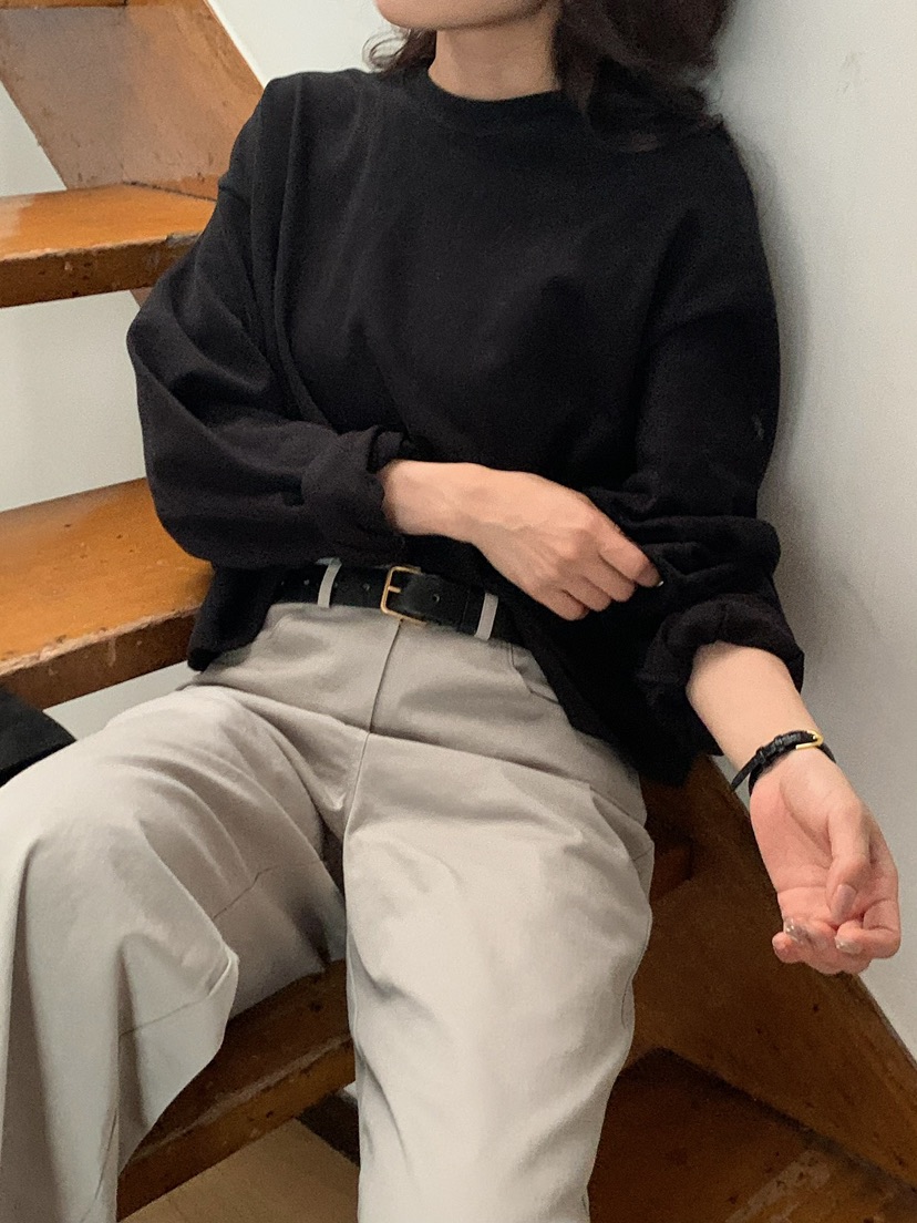 BLEECKER東大門㊣直郵女士新品職業休閑時尚人氣真品長袖T恤BLEECKER長袖T恤