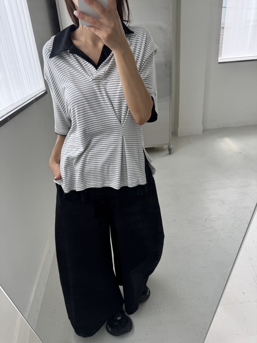 FRANC—L東大門㊣代購女裝新品25秋冬人氣熱賣推薦休閑職業T恤FRANCT恤圖色1
