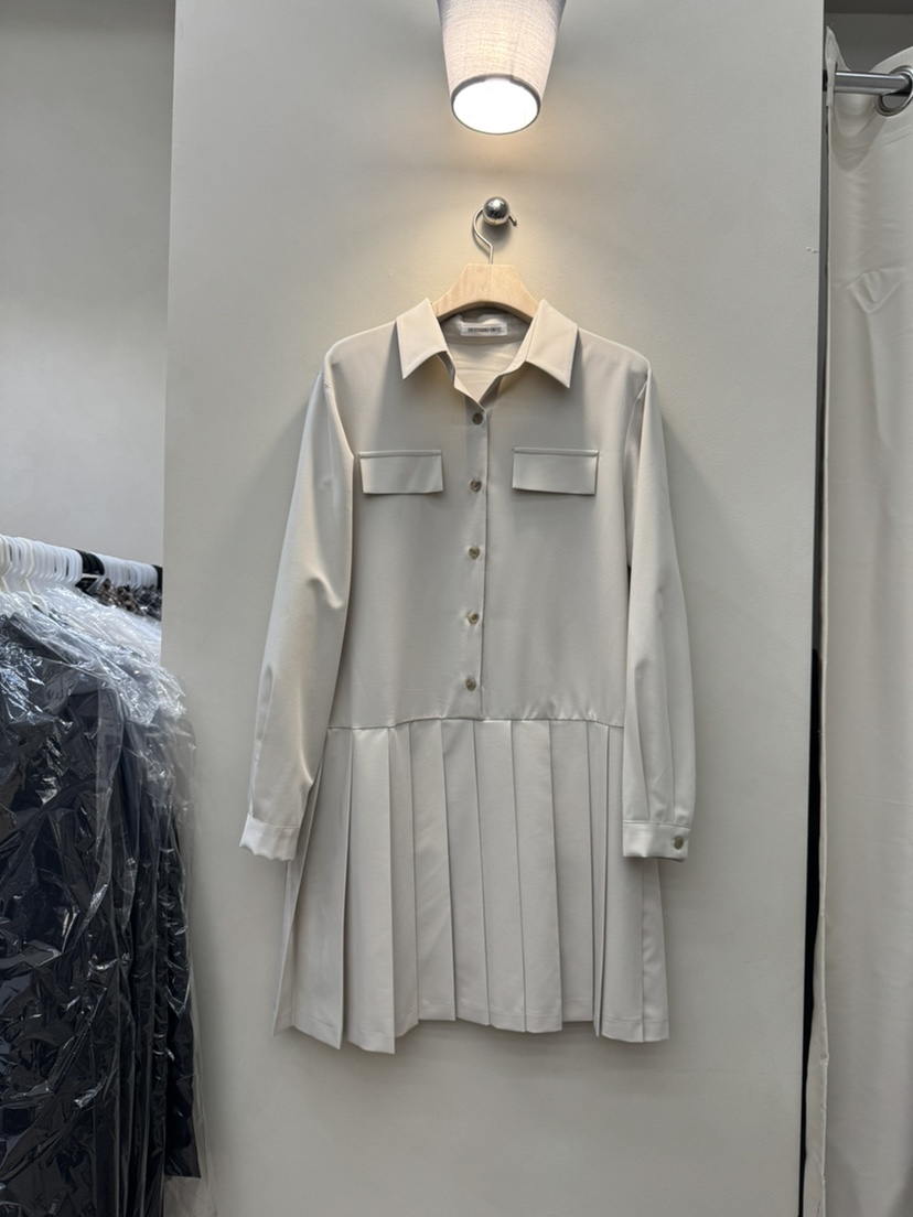 NOTHING東大門㊣直郵女裝新品25秋冬職業時尚熱賣人氣連衣裙NOTHING連衣裙圖色1