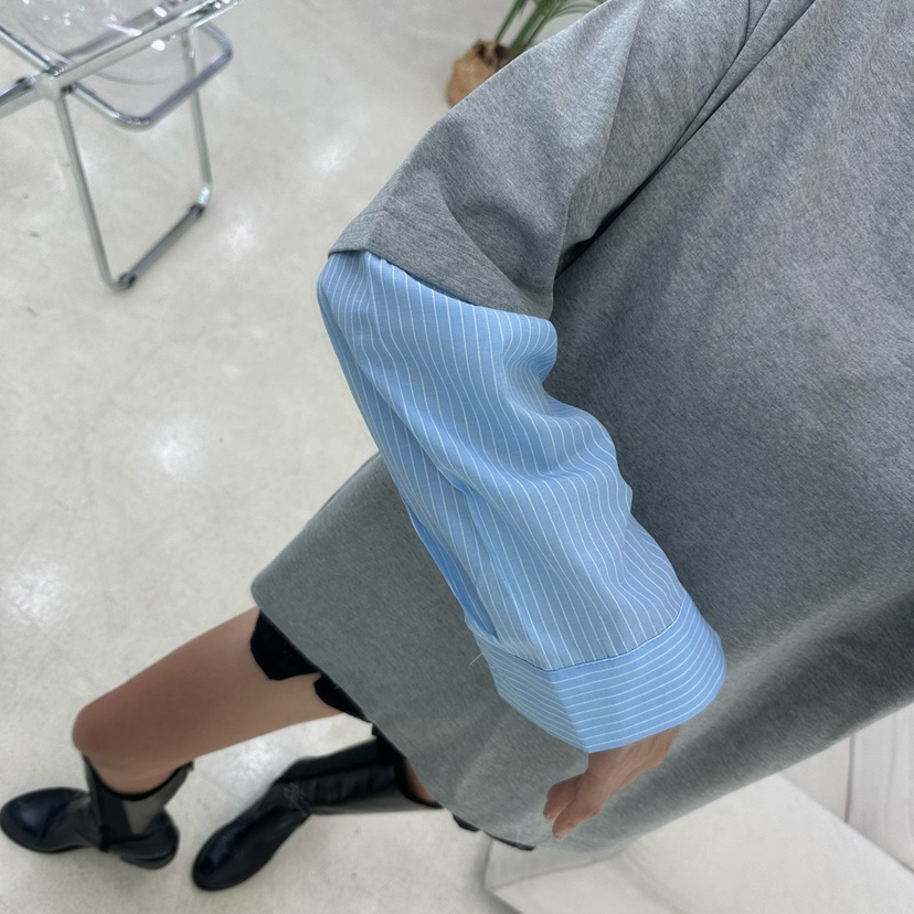 SOUIT東大門㊣直郵女裝新款真品熱賣休閑25秋冬時尚襯衫蕾絲衫SOUIT by mabel-L襯衫/蕾絲衫