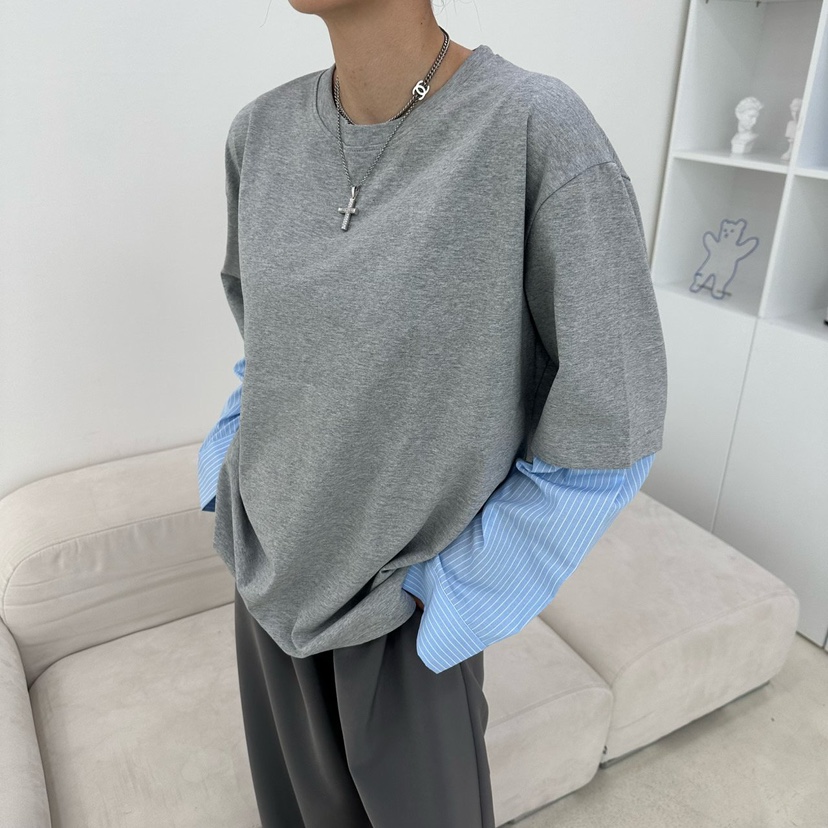 SOUIT東大門㊣直郵女裝新款真品熱賣休閑25秋冬時尚襯衫蕾絲衫SOUIT by mabel-L襯衫/蕾絲衫