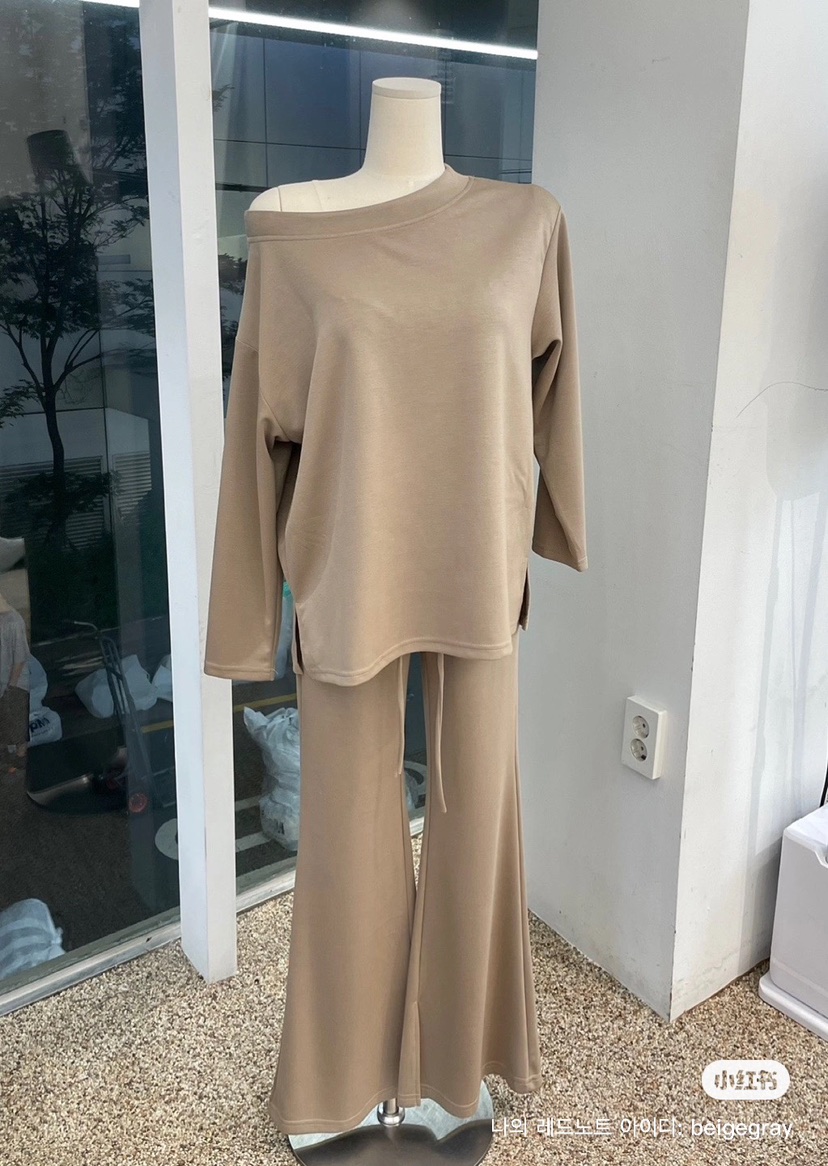 BEIGE GRAY東大門㊣代購女裝新款推薦職業真品休閑套裝套裝BEIGE GRAY套裝圖色1