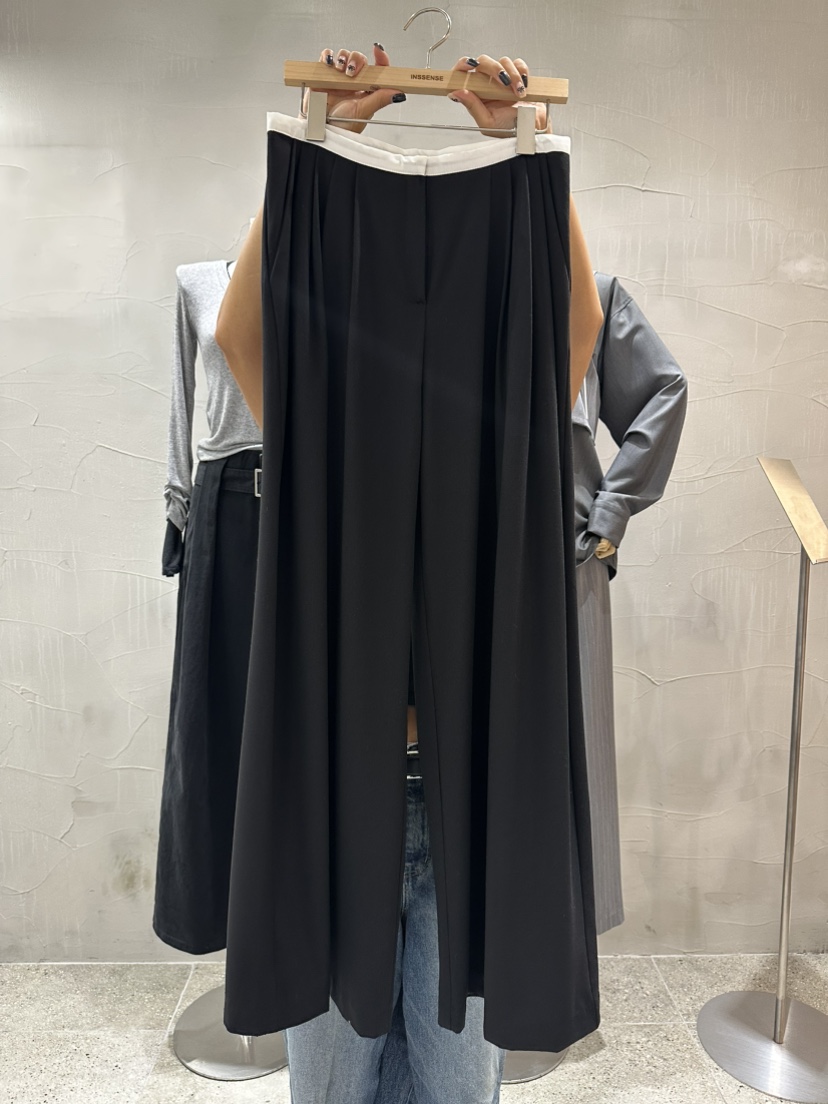 INSSENSE-A東大門㊣代購女士新款真品25秋冬熱賣休閑褲羊毛INSSENSE-A休閑褲圖色2