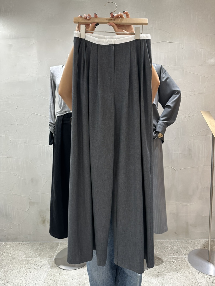 INSSENSE-A東大門㊣代購女士新款真品25秋冬熱賣休閑褲羊毛INSSENSE-A休閑褲圖色3