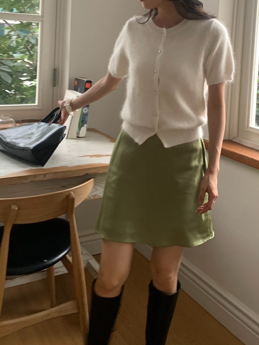 BLEECKER韓國代購㊣女裝新品25秋冬推薦職業真品針織衫安哥拉BLEECKER針織衫
