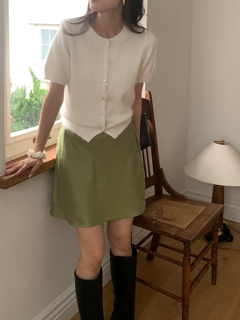 BLEECKER韓國代購㊣女裝新品25秋冬推薦職業真品針織衫安哥拉BLEECKER針織衫