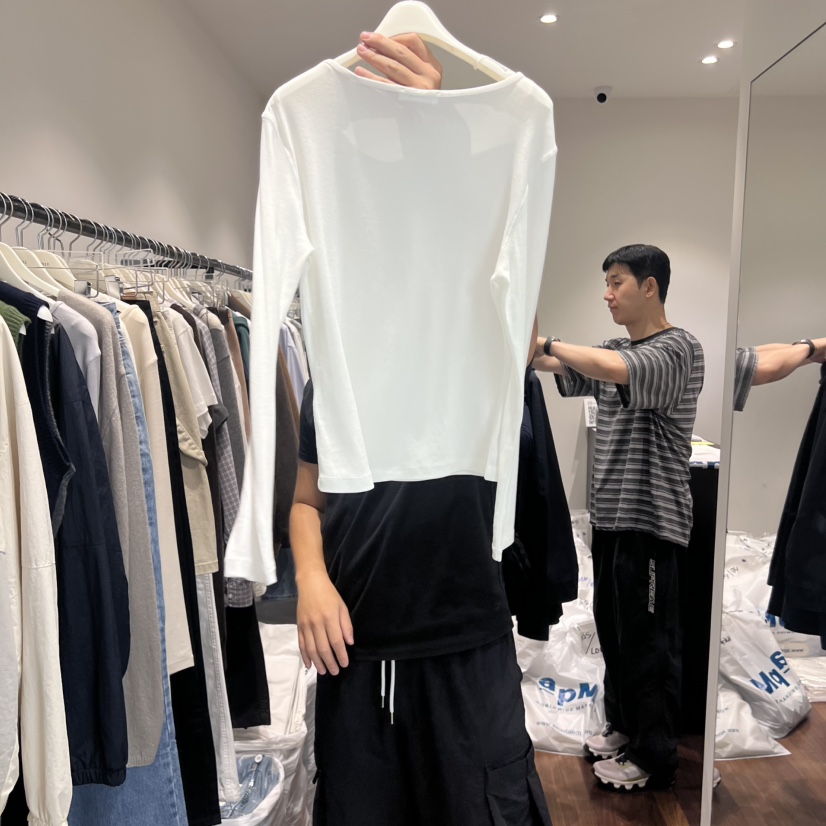 GABRIELLE韓國直郵㊣女裝新品25秋冬真品推薦職業熱賣長袖T恤GABRIELLE長袖T恤