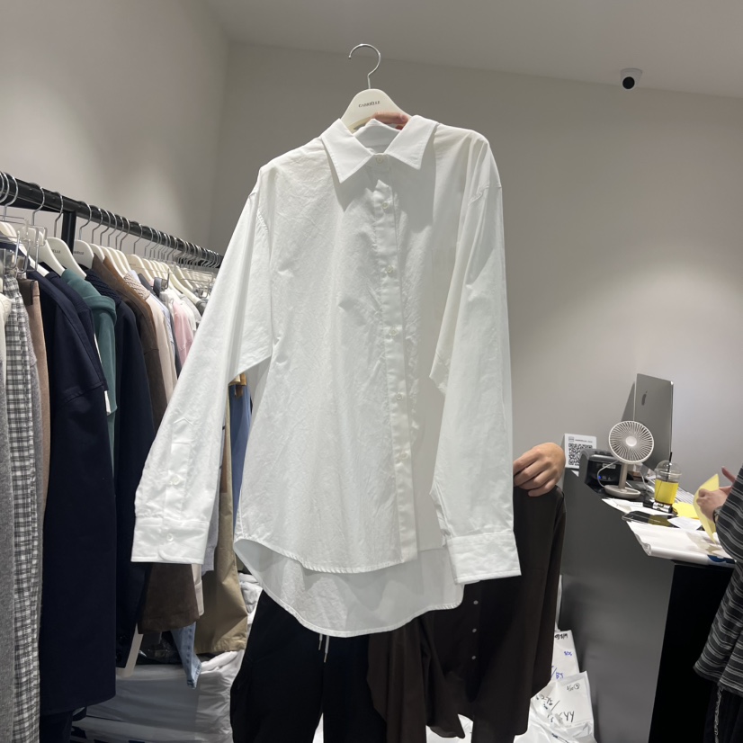 GABRIELLE東大門㊣代購女裝新品25秋冬推薦真品人氣襯衫蕾絲衫GABRIELLE襯衫/蕾絲衫圖色4