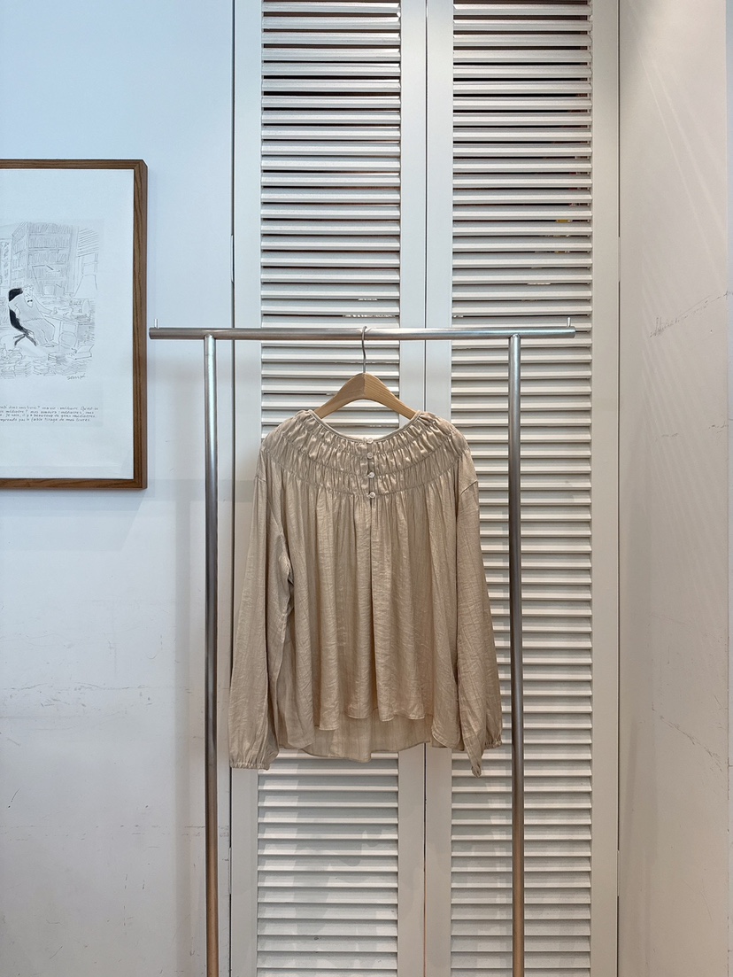 FAVE-L東大門㊣直郵女裝新品推薦真品休閑25秋冬襯衫蕾絲衫FAVE-L襯衫/蕾絲衫圖色2