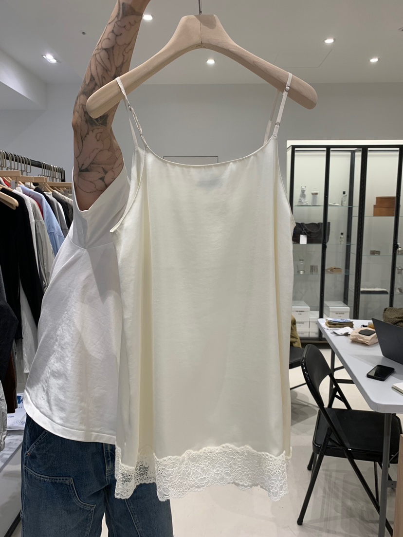THE BRUNCH韓國代購㊣女士新品休閑熱賣25秋冬職業吊帶背心THE BRUNCH吊帶/背心圖色1