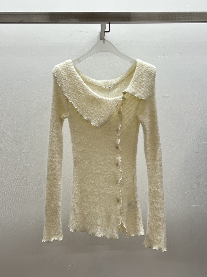 WEARABLE-L東大門㊣實拍女士新品職業時尚25秋冬人氣針織衫WEARABLE針織衫圖色1