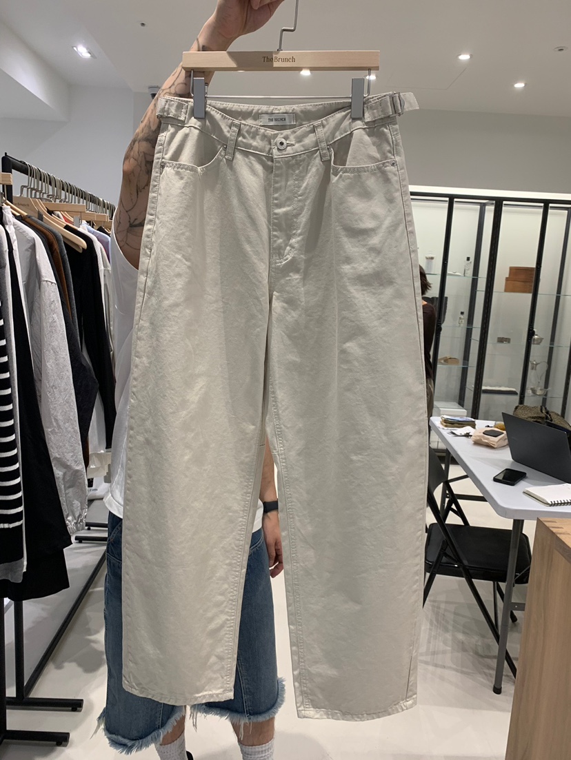 THE BRUNCH東大門㊣實拍女士新品時尚職業熱賣25秋冬休閑褲THE BRUNCH休閑褲圖色1