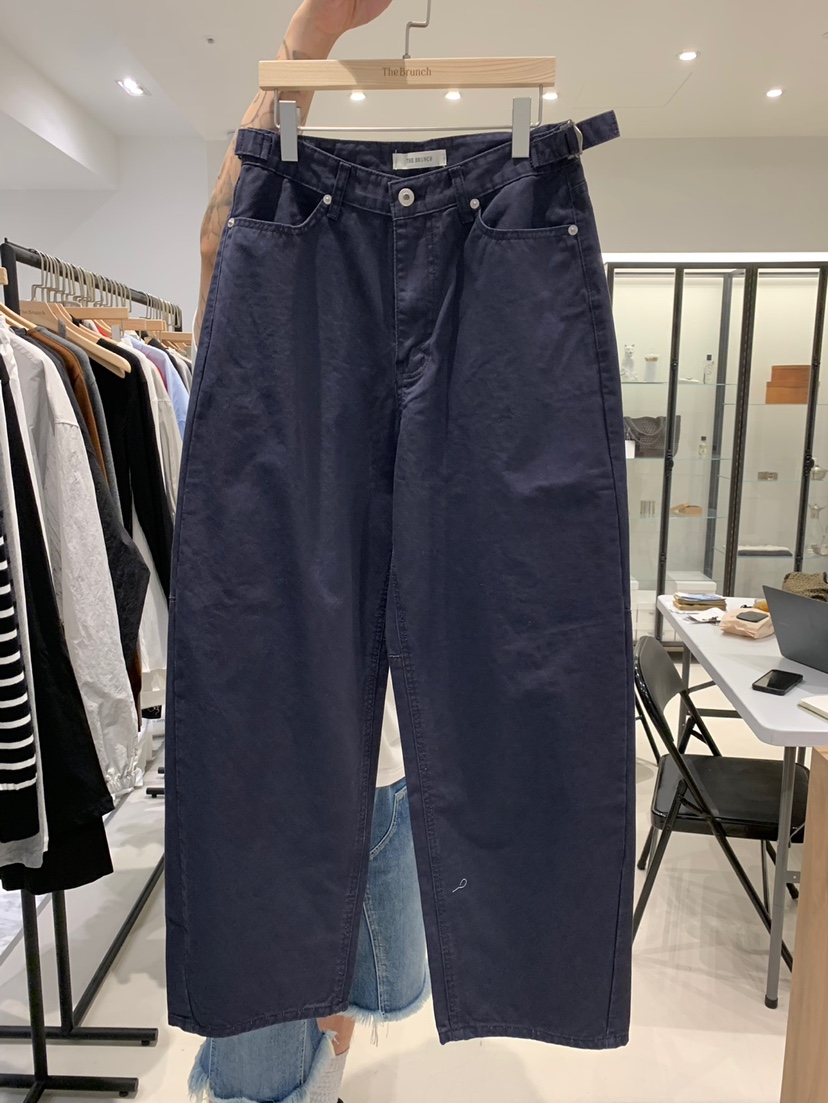 THE BRUNCH東大門㊣實拍女士新品時尚職業熱賣25秋冬休閑褲THE BRUNCH休閑褲圖色2