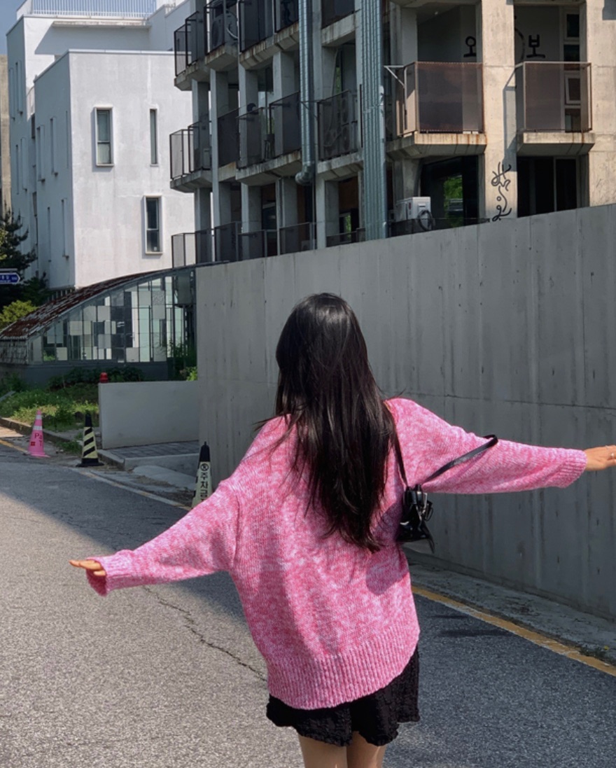 PAIRING韓國直郵㊣女裝新款熱賣時尚人氣25秋冬真品休閑針織衫PAIRING針織衫