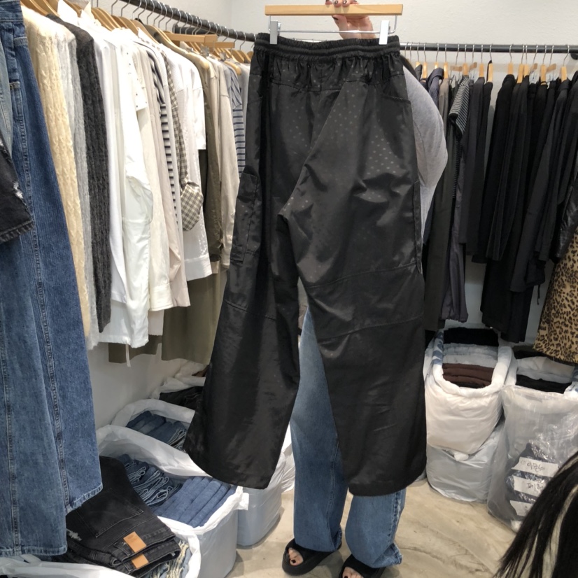 ALMOND PEPE韓國代購㊣女士新品時尚人氣推薦休閑褲工裝褲ALMOND PEPE休閑褲