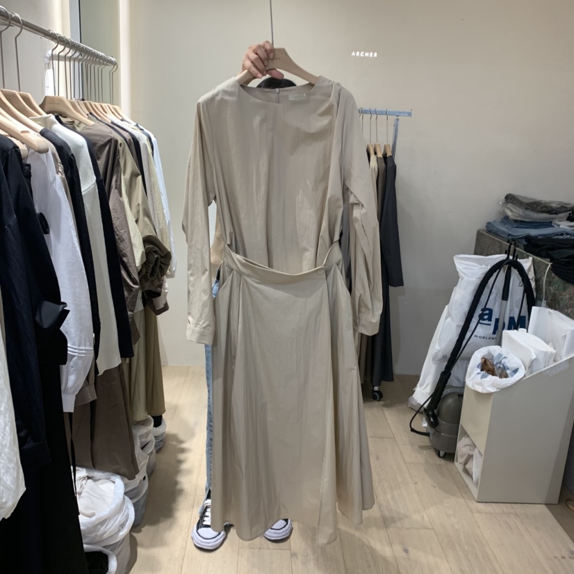ARCHER韓國直郵㊣女士新款休閑推薦時尚熱賣真品人氣連衣裙ARCHER連衣裙圖色1