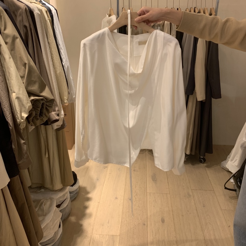 ARCHER韓國代購㊣女裝新品人氣25秋冬熱賣真品休閑襯衫蕾絲衫ARCHER襯衫/蕾絲衫