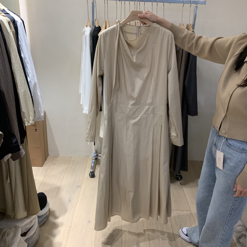 ARCHER韓國代購㊣女裝新款推薦休閑真品人氣時尚職業連衣裙ARCHER連衣裙圖色1