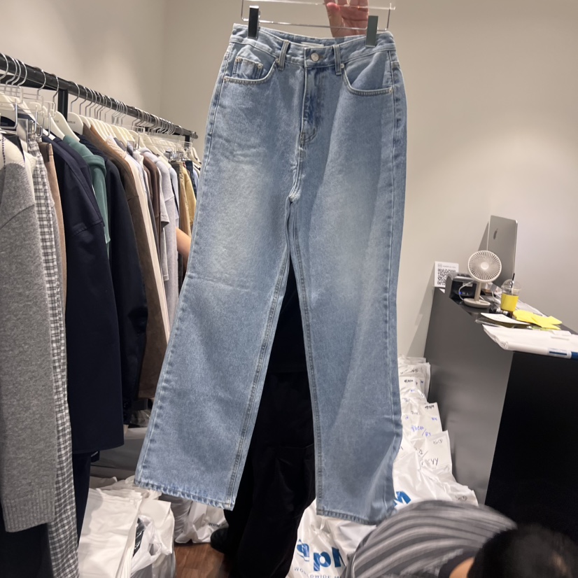 GABRIELLE韓國直郵㊣女裝新品休閑熱賣真品時尚推薦人氣牛仔褲GABRIELLE牛仔褲圖色1