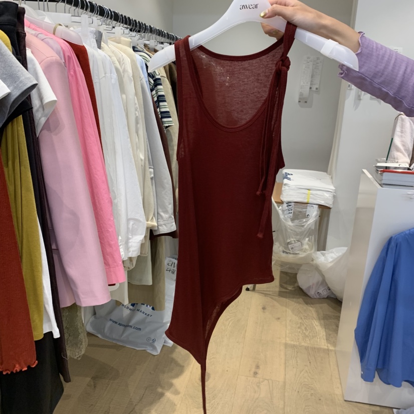 RUMIRU/AWEAR東大門㊣實拍女士新品職業時尚吊帶背心不含內搭awear/RUMIRU吊帶/背心