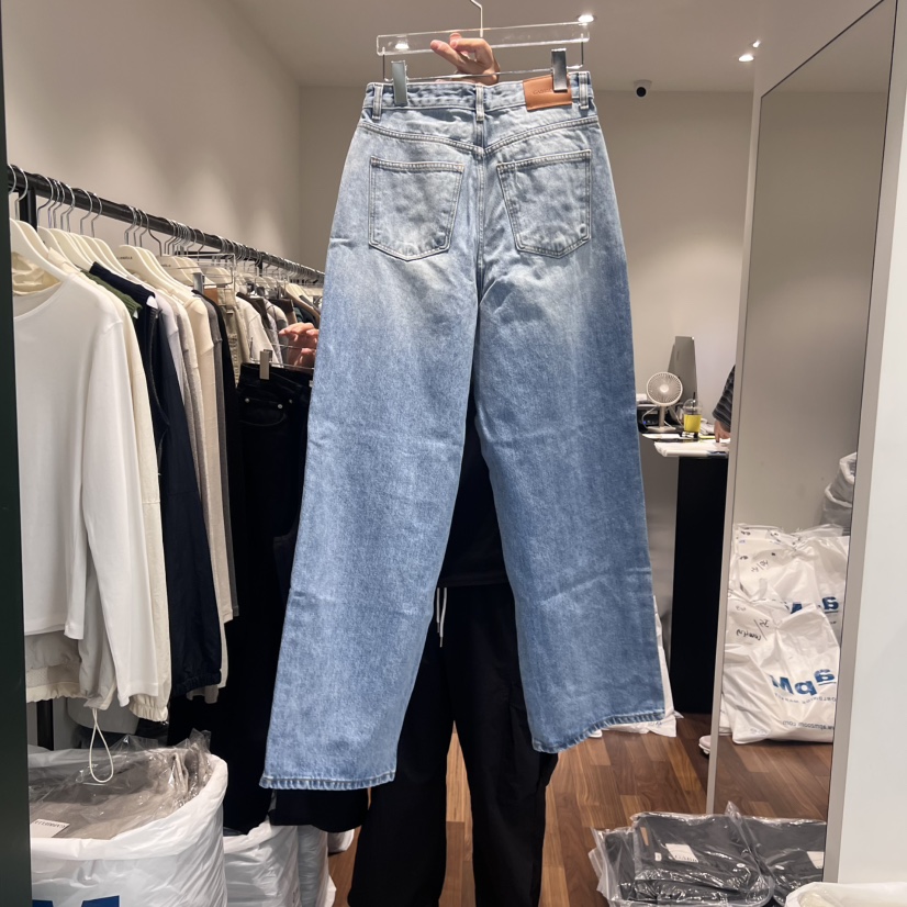 GABRIELLE東大門㊣實拍女士新品人氣25秋冬休閑推薦熱賣牛仔褲GABRIELLE牛仔褲