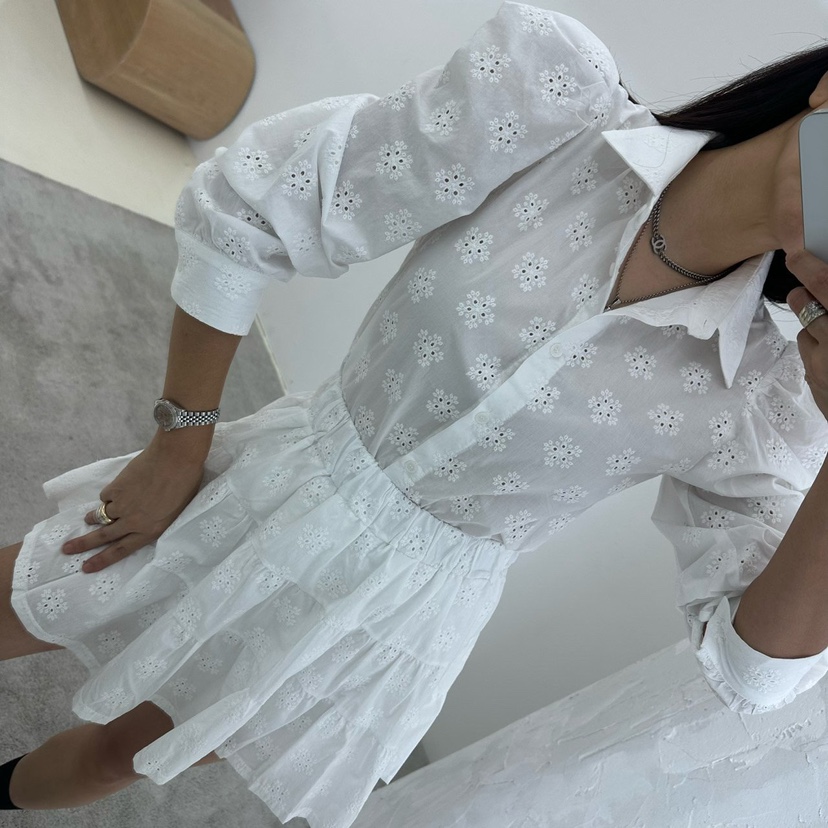 空東大門㊣直郵女裝新款休閑時尚25秋冬人氣推薦襯衫蕾絲衫SOUIT by mabel-Q襯衫/蕾絲衫