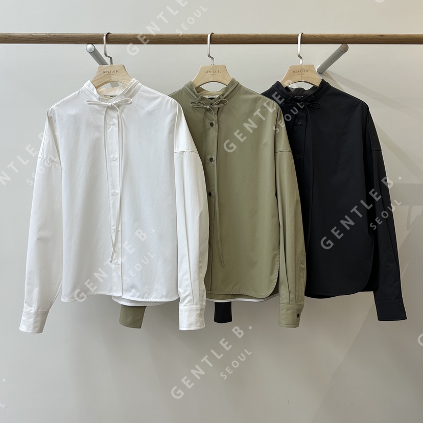 GENTLE B/LOVENTINA東大門㊣實拍女裝新款25秋冬襯衫蕾絲衫GENTLE B/LOVENTINA襯衫/蕾絲衫
