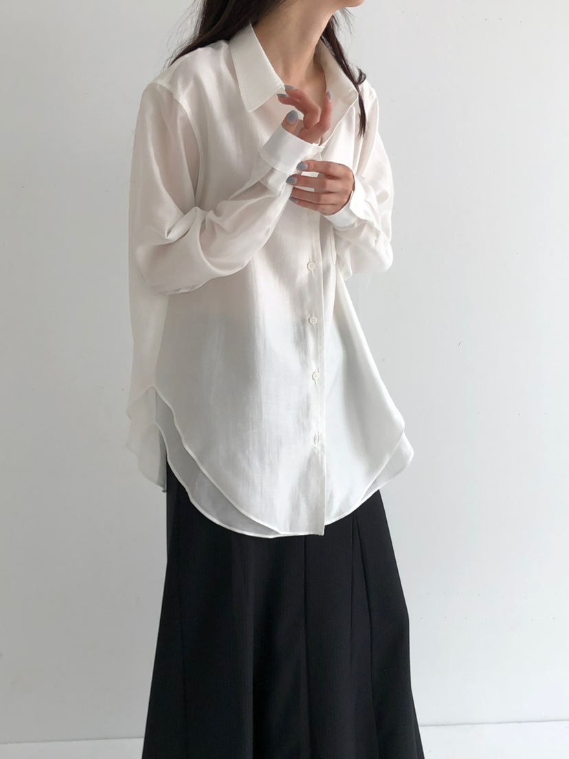 FOSET東大門㊣實拍女士新款人氣25秋冬時尚休閑推薦襯衫蕾絲衫FOSET襯衫/蕾絲衫