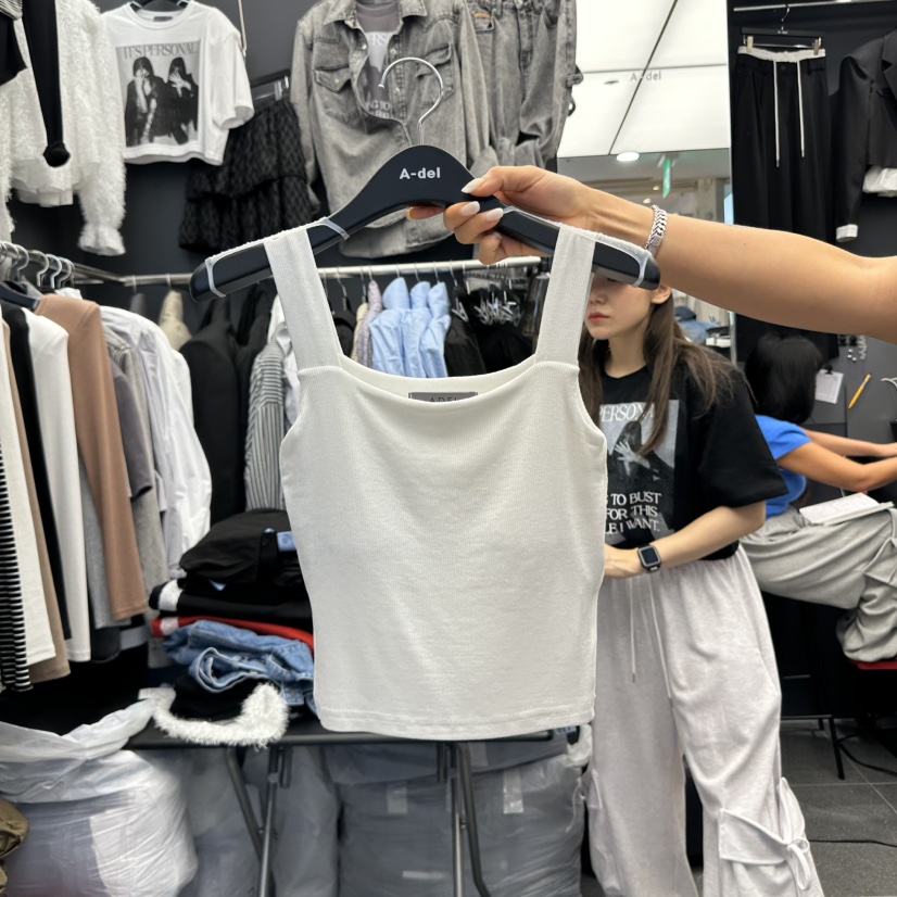 A-DEL韓國代購㊣女裝新品時尚職業25秋冬人氣推薦吊帶背心A-DEL吊帶/背心