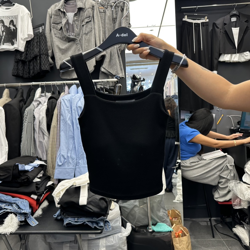 A-DEL韓國代購㊣女裝新品時尚職業25秋冬人氣推薦吊帶背心A-DEL吊帶/背心圖色3