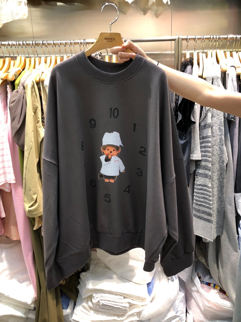 MENDL S東大門㊣實拍女裝新品職業人氣休閑熱賣25秋冬衛衣MENDL S衛衣圖色2