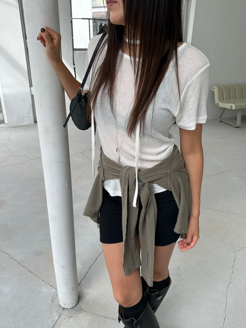 ACME韓國直郵㊣女士新款職業時尚熱賣人氣推薦真品25秋冬T恤羊毛ACMET恤