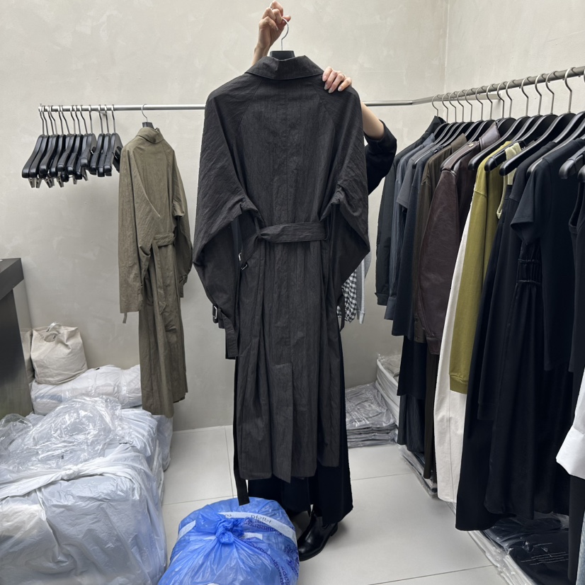 MARINER韓國代購㊣女裝新品25秋冬真品人氣休閑長款風衣含腰帶MARINER長款風衣