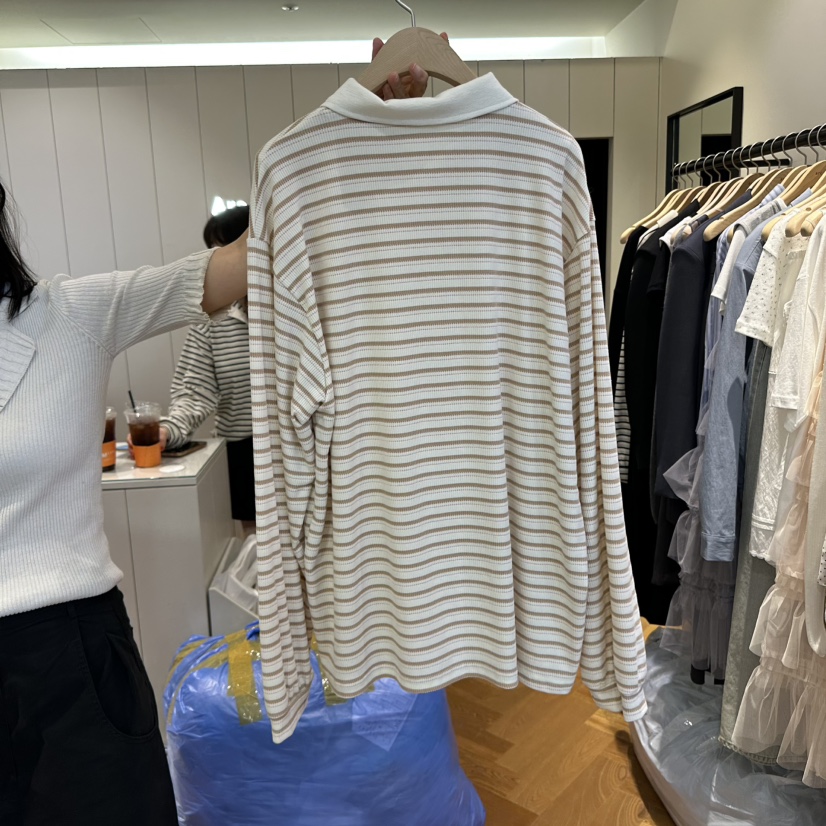 ARC東大門㊣直郵女士新款休閑人氣推薦真品25秋冬熱賣長袖T恤ARC EN CIEL長袖T恤