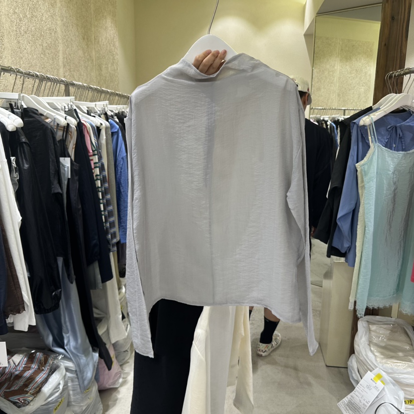 REFLAT東大門㊣直郵女士新品時尚職業推薦真品休閑襯衫蕾絲衫REFLAT襯衫/蕾絲衫圖色2